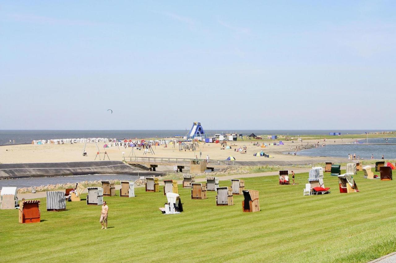 Terraced House Land And Sea, Buesum Apartment ภายนอก รูปภาพ